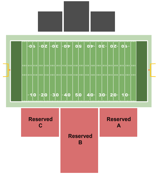 Buccaneer Field Seating Chart: Football