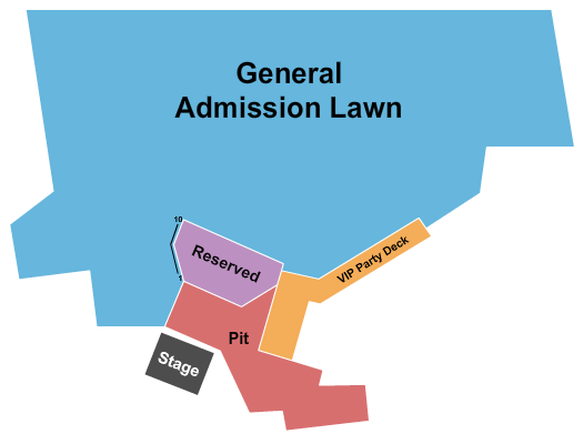 Buck Hill Ski & Snowboard Area Seating Chart: GA/Pit/VIP