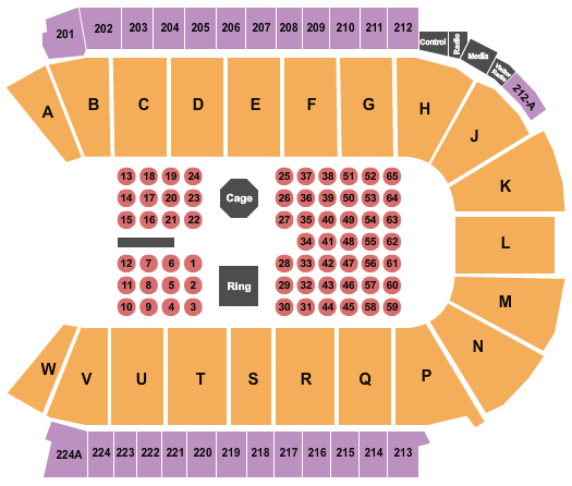 Blue Federal Credit Union Arena Seating Chart: Bare Knuckle