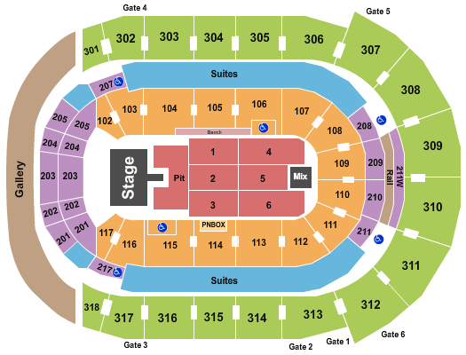 Budweiser Gardens Seating Chart: Riley Green