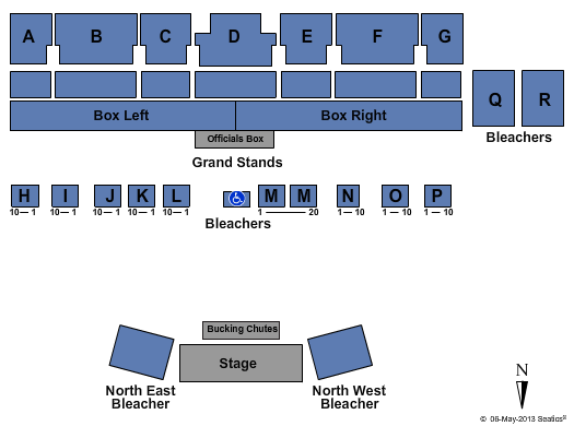 Colorado State Fair Seating Chart