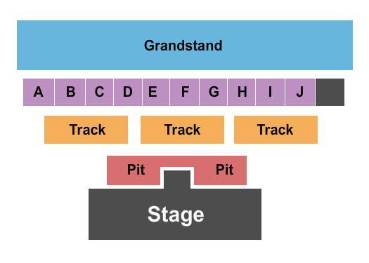Bureau County Fairgrounds Seating Chart: Concert