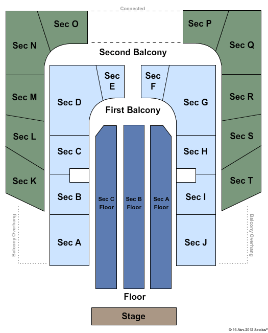 Seating Chart Hill Auditorium Arbor