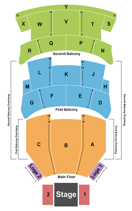 Burton Cummings Theatre Seating Chart: Wrestling