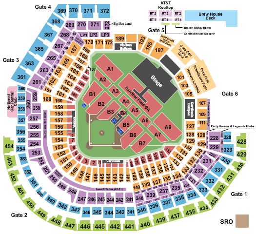 Miller Park Seating Chart Kenny Chesney
