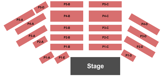 CEFCU Center Stage at The Landing - Peoria Riverfront Seating Chart: Endstage