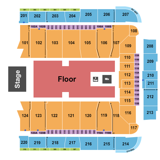 CFG Bank Arena Seating Chart: Calvin Harris