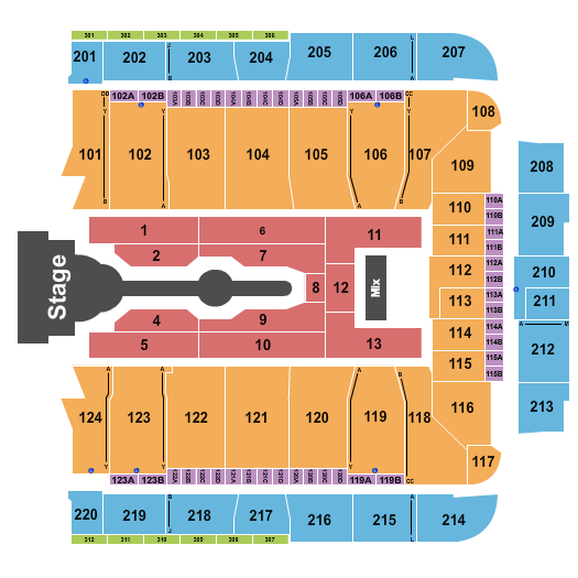 CFG Bank Arena Seating Chart: Cardi B