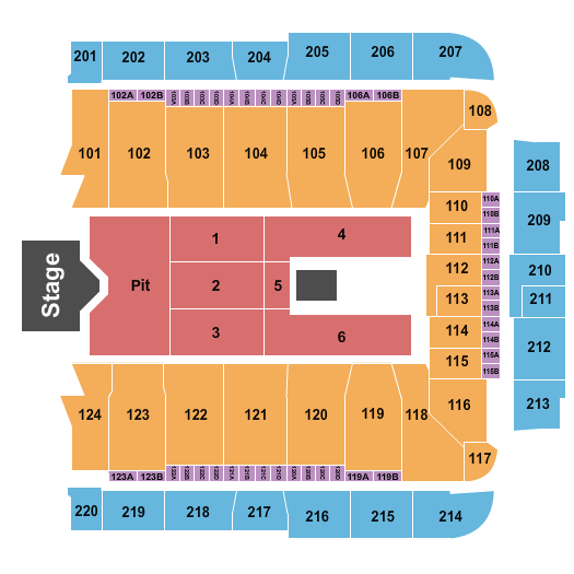 CFG Bank Arena Seating Chart: Cody Johnson