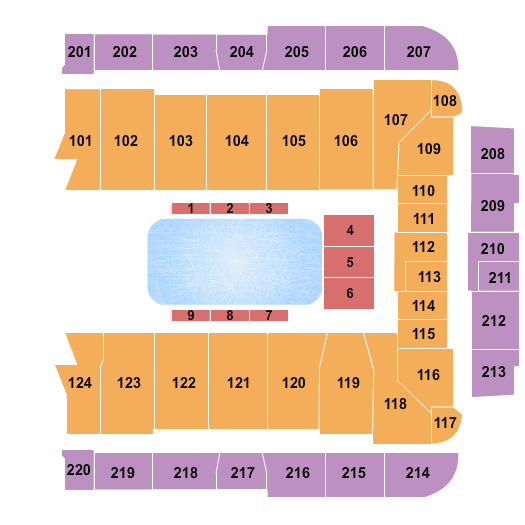 CFG Bank Arena Seating Chart: Disney On Ice