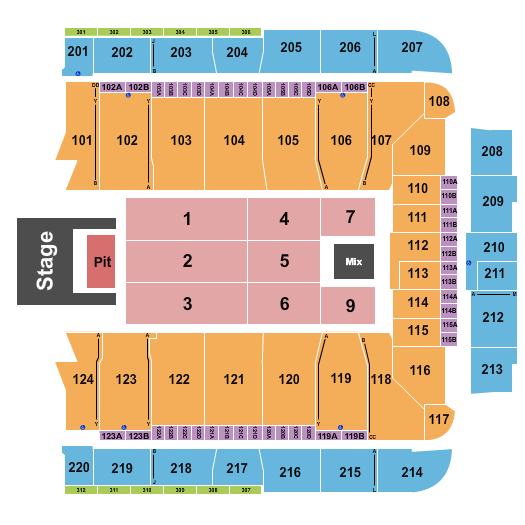CFG Bank Arena Seating Chart: Doja Cat