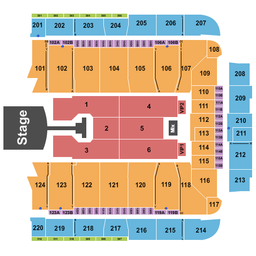 CFG Bank Arena Seating Chart: Jonas Brothers