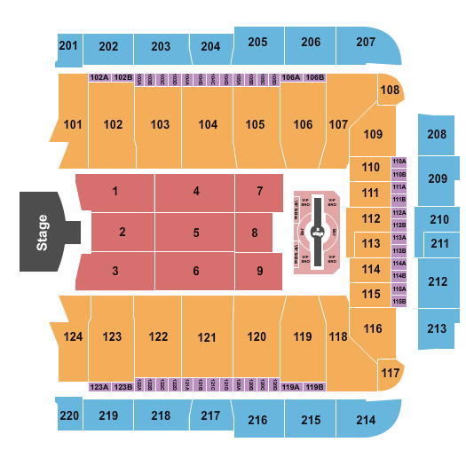 CFG Bank Arena Seating Chart: Justin Timberlake