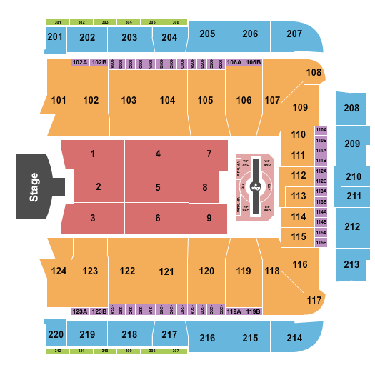 CFG Bank Arena Seating Chart: Justin Timberlake