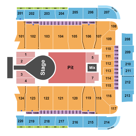 CFG Bank Arena Seating Chart: Kacey Musgraves