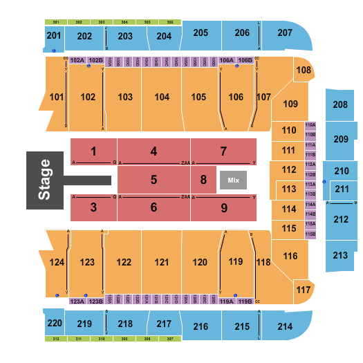 CFG Bank Arena Seating Chart: Meghan Trainor