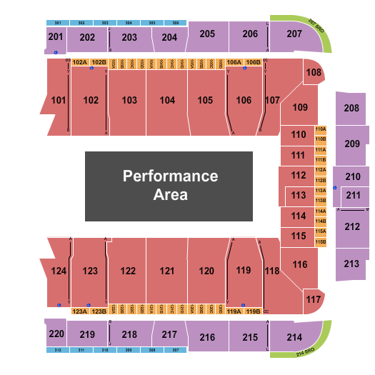 CFG Bank Arena Seating Chart: Monster Trucks