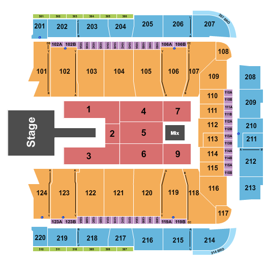 CFG Bank Arena Seating Chart: Shakira