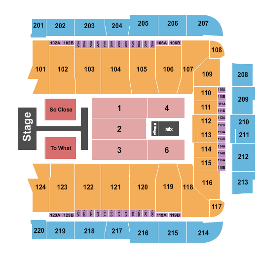 CFG Bank Arena Seating Chart: Tate McRae