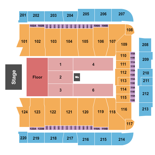 CFG Bank Arena Seating Chart: Tyler Childers