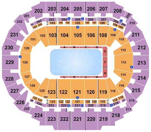 CHI Health Center Omaha Seating Chart: Disney On Ice