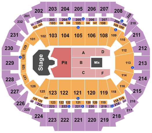 CHI Health Center Omaha Seating Chart: Ghost