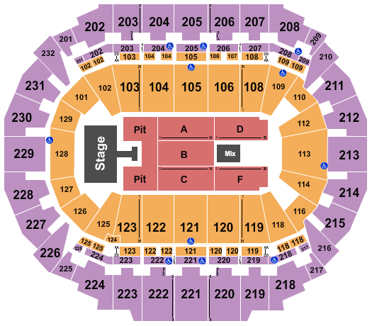 CHI Health Center Omaha Seating Chart: Hardy