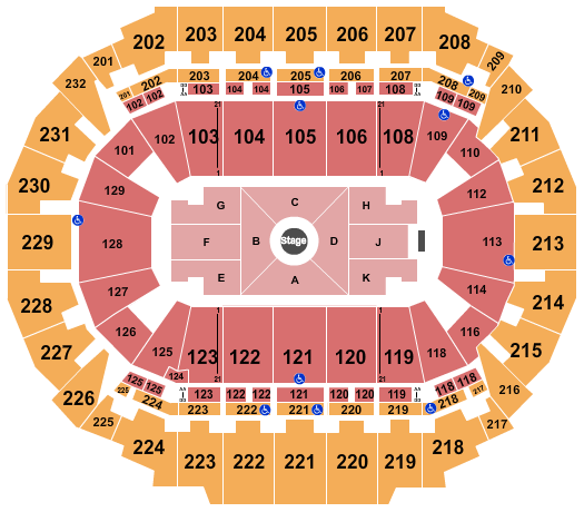 CHI Health Center Omaha Seating Chart: Nate Bargatze