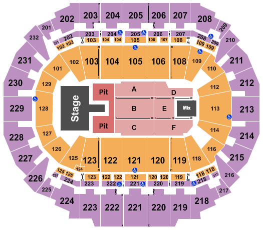 CHI Health Center Omaha Seating Chart: Thomas Rhett