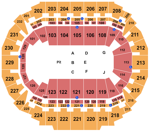 CHI Health Center Omaha Seating Chart: Monster Jam