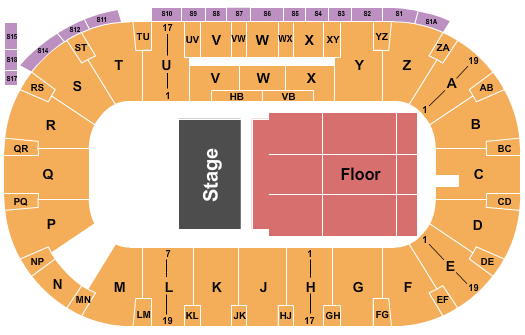 CN Centre Seating Chart: Come From Away