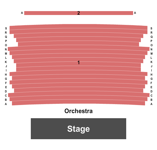 CSU-Pueblo Hoag Hall Seating Chart: Endstage