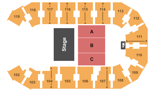 Cable Dahmer Arena Seating Chart: Blippi