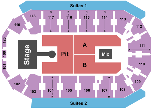 Cable Dahmer Arena Seating Chart: Louis Tomlinson
