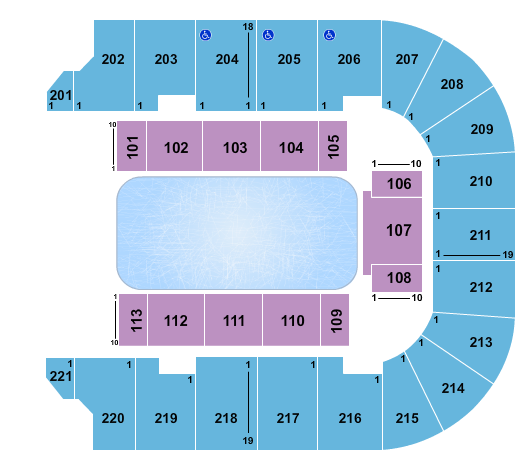 Cadence Bank Arena Seating Chart: Disney On Ice