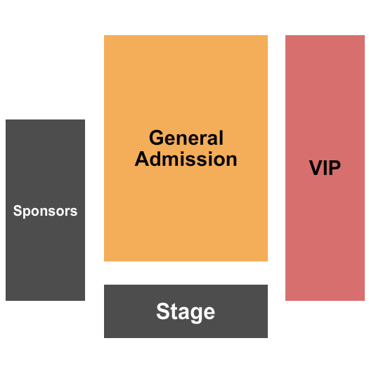 Cadence Clubhouse Seating Chart: Endstage GA