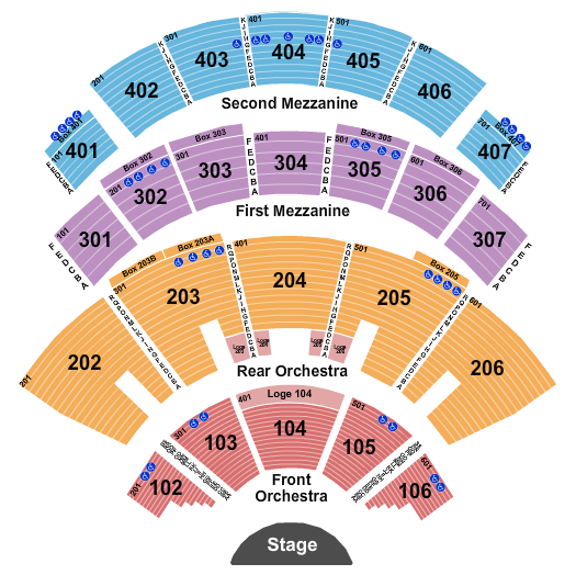 The Colosseum At Caesars Palace Seating Chart: Rod Stewart