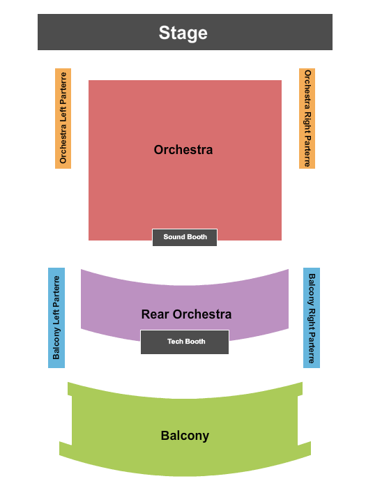 Cain Center For The Arts Seating Chart