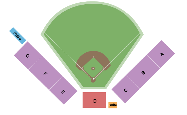 Cairns Field Seating Chart: Baseball