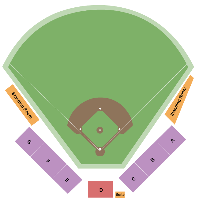 Cairns Field Seating Chart: Baseball