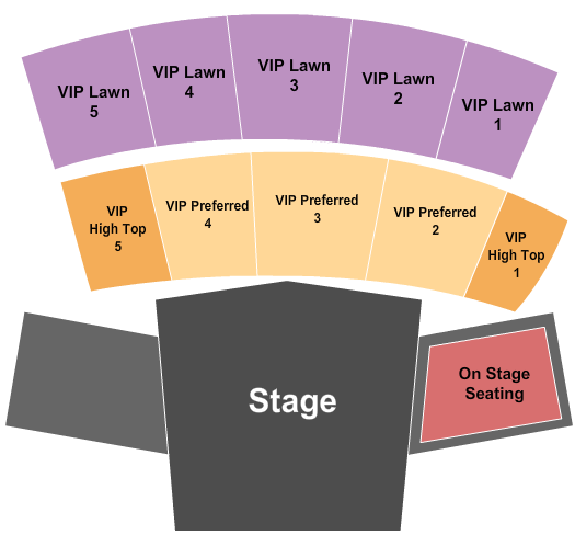 Caloosa Sound Amphitheater Seating Chart: Endstage 3