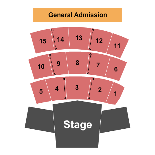 Caloosa Sound Amphitheater Seating Chart: Endstage 5