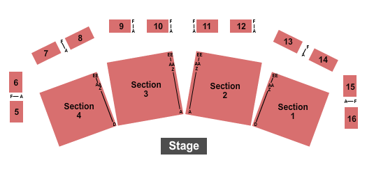 Calvary Chapel Melbourne Seating Chart: Endstage