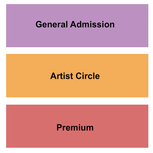 Calvary Church - MO Seating Chart: Premium - Artist Circle - GA