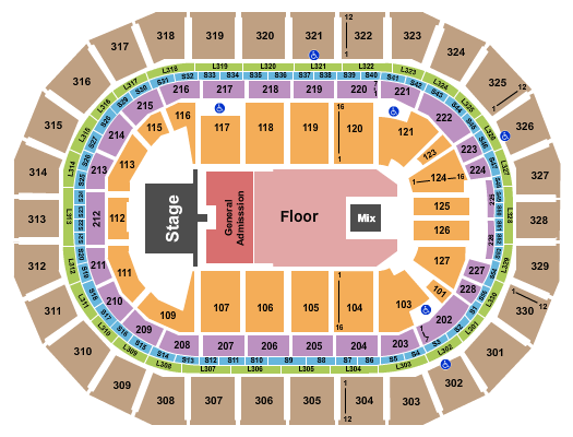 Canada Life Centre Seating Chart: Bruce Springsteen 2023