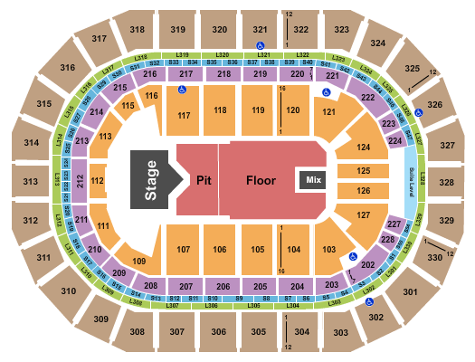Canada Life Centre Seating Chart: Cody Johnson