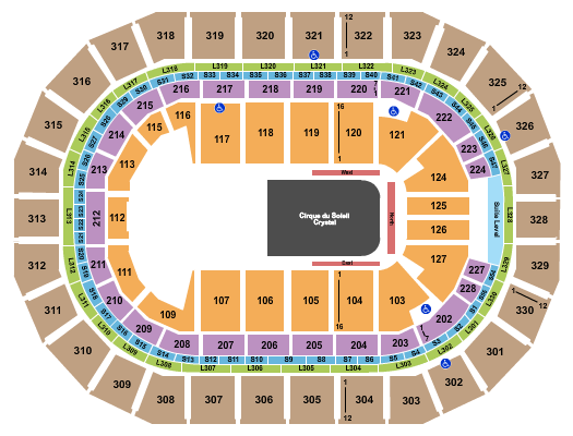 Canada Life Centre Seating Chart: Crystal