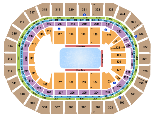 Canada Life Centre Seating Chart: Disney On Ice