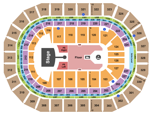 Canada Life Centre Seating Chart: Greta Van Fleet
