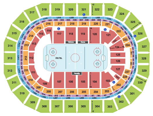 Canada Life Centre Seating Chart: Hockey